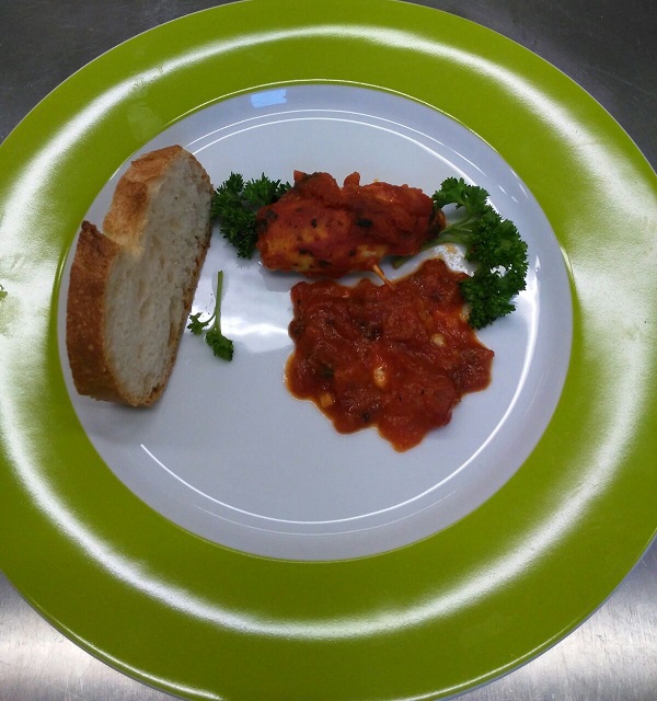 Involtini con prosciutto
