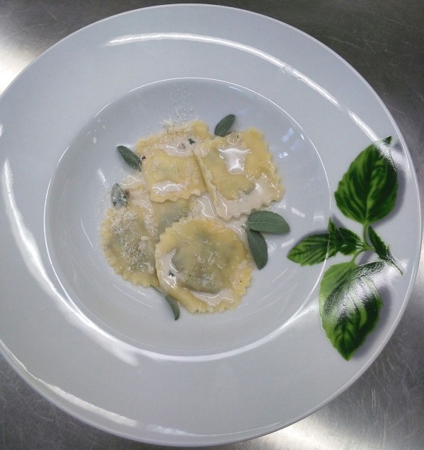 Ravioli con ricotta