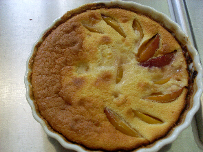 Clafoutis aux Nectarines