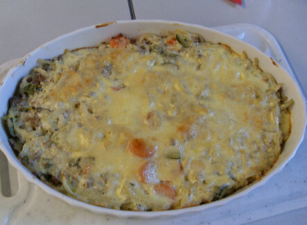 gratin de macaroni